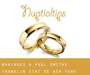 mariages à Paul Smiths (Franklin, État de New York)