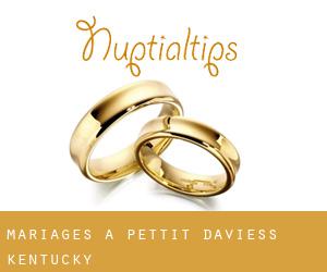 mariages à Pettit (Daviess, Kentucky)