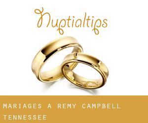 mariages à Remy (Campbell, Tennessee)