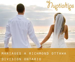 mariages à Richmond (Ottawa Division, Ontario)