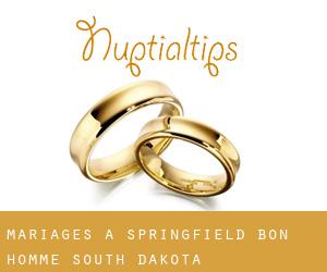 mariages à Springfield (Bon Homme, South Dakota)